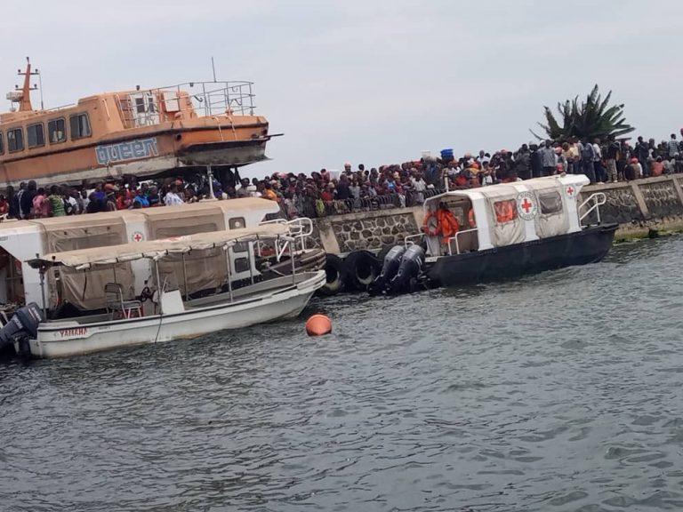 Naufrage sur le Lac Kivu : une délégation gouvernementale à Goma